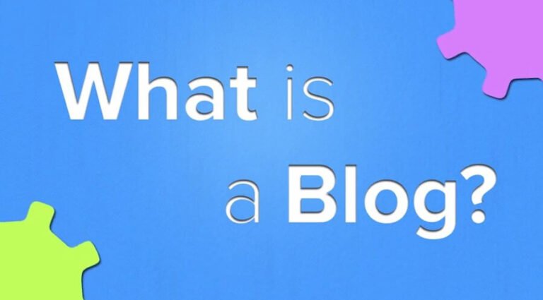 What is a blog