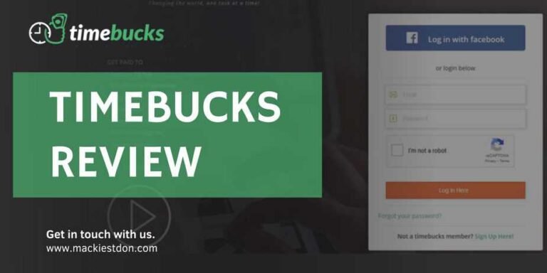 Timebucks Review